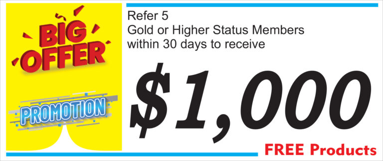 Refer 5 And Get $1000 Promotion